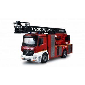 Amewi RC hasičský vůz Mercedes-Benz Arocs 1:14 s žebříkem a stříkačkou RC auta, traktory, bagry IQ models