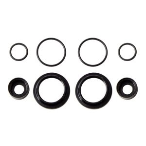 12mm nastavitelný kroužek tlumiče a příslušenství, černé, 2 +2 ks. Modely aut IQ models
