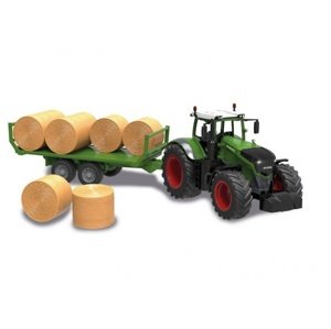 Farmářský traktor s balíky slámy 1/16 Traktory a kombajny IQ models