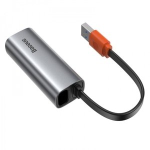 Baseus Steel Cannon USB - LAN, Gigabit network adapter (grey) PC a GSM příslušenství IQ models