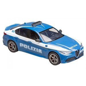 RE.EL Toys RC auto Alfa Romeo Giulia Quadrifoglio Policie 1:14 Home IQ models