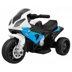 Siva dětský motocykl elektrické BMW S1000RR modrá  IQ models