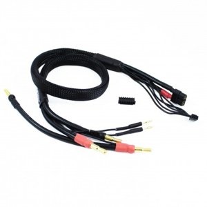 2 x 2S černý nabíj. kabel G4/G5 v černé ochranné punčoše - dlouhý 600mm-(XT60, 3-pin XH) Doporučené příslušenství IQ models