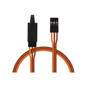 Prodlužovací kabel 10cm JR s pojistkou (PVC) Konektory a kabely IQ models