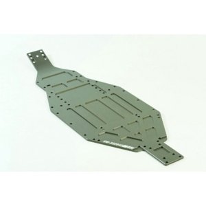 SWORKz 1/10 S12-2C/D tvrzené T7075 hliníkové šasi, 1 ks. Náhradní díly IQ models