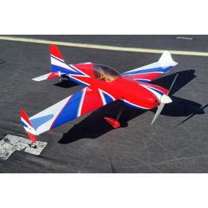 48" MXS EXP V2 - Červená/Bílá/Modrá 1,21m Modely letadel IQ models