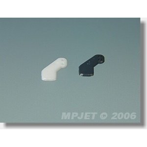 Páka micro typ 1, otvor pr. 1, bílá, balení 2 ks Příslušenství letadla IQ models