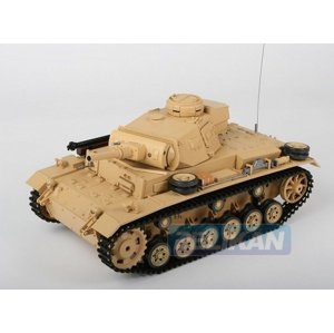 RC tank 1:16 Tauch PANZER III Ausf. H kouř. a zvuk. efekty  IQ models