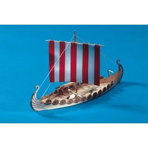 Mini Oseberg vikinská loď 1:50 Modely lodí IQ models