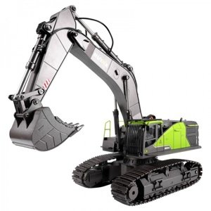 ACV PROFI bagr 1:14- Nové, rozbaleno, pomalejší chod jednoho z motorů pohánějící pás RC stavební stroje IQ models