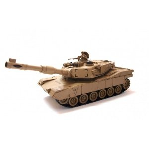 M1A2 Abrams 1:28 2.4GHz- Maskáčová barva, nové, nerozbalené, poničená krabice RC tanky IQ models