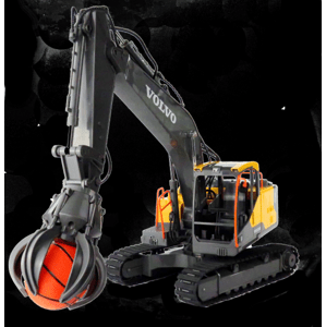 Volvo licencovaný pásový bagr- Nové, nefunkční- nelze spárovat, outlet RC stavební stroje IQ models