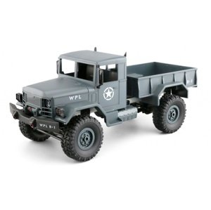 RC vojenský truck 1:16 šedá rozbaleno RC auta IQ models