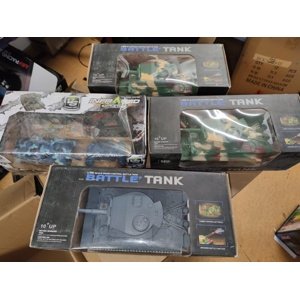 Vzorky modelů od výrobce, bez záruky (č.502) viz foto RC tanky IQ models