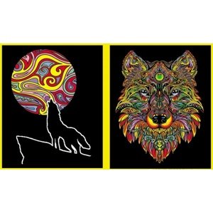 Colorvelvet Sametové desky Vlk Složky na dokumenty IQ models