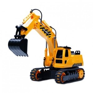BAGR Excavator 1:26 - Zánovní, plně funkční, , outlet RC stavební stroje IQ models