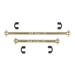 B74.2 FT středové hliníkové kardany s vložk., 2+4 ks. Tuningové díly IQ models