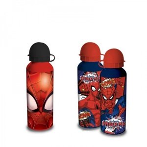 Siva láhev na pití  Spider - Man 500 ml Home IQ models