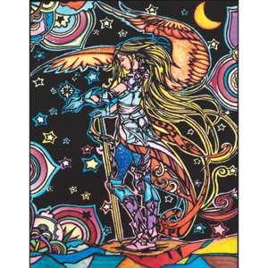 Colorvelvet Sametový obrázek Serafín 47x35cm Obrazy vel. L IQ models