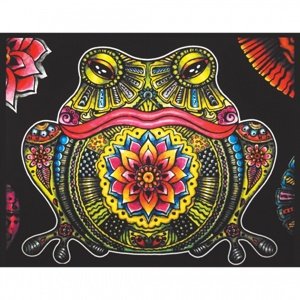 Colorvelvet Sametový obrázek Žába 21x29,7cm Obrazy vel. S IQ models