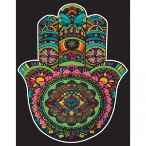 Colorvelvet Sametový obrázek Ruka Fatimy 21x29,7cm Home IQ models