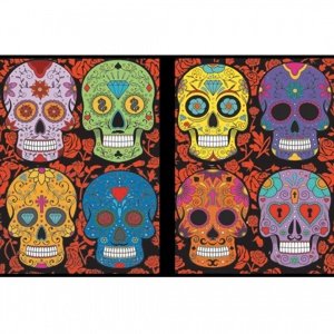 Colorvelvet Sametové desky Lebka Home IQ models