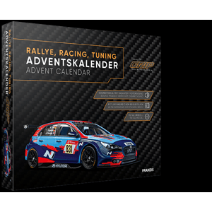 Franzis adventní kalendář Rallye, Hyundai se zvukem 1:43 Home IQ models
