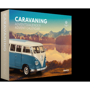 Franzis adventní kalendář VW Bulli T1 se zvukem modrý 1:24 Home IQ models