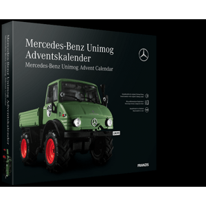 Franzis adventní kalendář Mercedes-Benz Unimoq se zvukem 1:43 Home IQ models