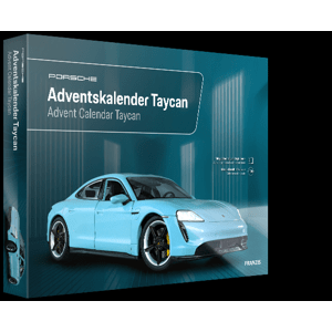 Franzis adventní kalendář Porsche Taycan se zvukem 1:24 Home IQ models
