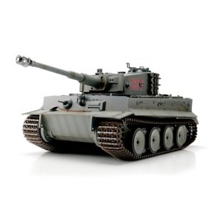 Torro RC tank German Tiger I IR 1:16 šedý 2,4 Ghz RTR, proporcionální Home IQ models