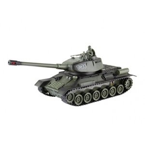 RC tank Russian T-34- Nové, rozbaleno, nepřijímá ani nevysílá zásahy, outlet RC tanky IQ models