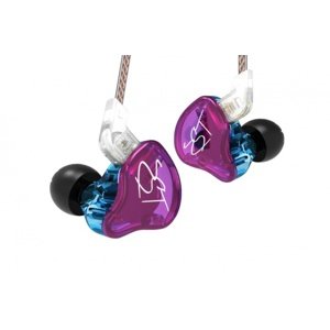 KZ ZST fialová sluchátka bez mikrofonu PC a GSM příslušenství IQ models
