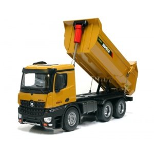 Mercedes-Benz Arocs, profesionální celokovový proporcionální sklápěč, vada ESC necouvá, outlet RC stavební stroje IQ models