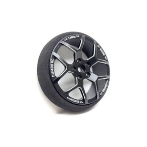 Hliníkový volant s věncem z mechové gumy pro vysílač Absima CR10P Přijímače a příslušenství IQ models