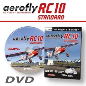 Aerofly RC10 STANDARD - DVD pro Win 10/11 RC simulátory IQ models