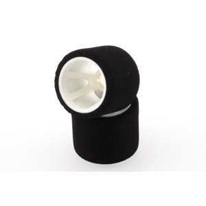 Mechové zadní gumy, 1/12, bílý disk SOFT, T-FOAM Příslušenství auta IQ models