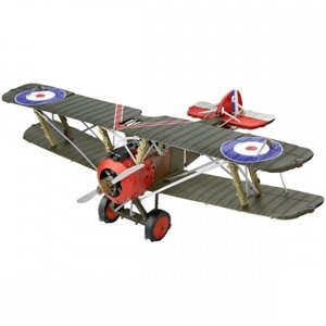 Metal Earth Luxusní ocelová stavebnice Sopwith Camel Home IQ models