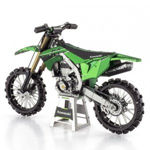 Metal Earth Luxusní ocelová stavebnice Kawasaki KX450 Home IQ models