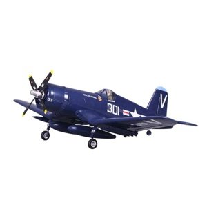 F4U Corsair V2 (Baby WB) RTF - pomačkané křídlo, vyosený motor, plně funkční, outlet RC letadla IQ models