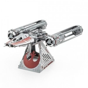 Metal Earth Luxusní ocelová stavebnice Star Wars - Zorii´s Y-Win Fihter Home IQ models