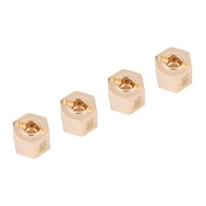 Mosazný Hex adaptér 9mm Offset pro 12mm, 4ks Příslušenství auta IQ models