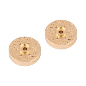 Mosazný 53g náboj kol pro YR 1.9 kola, 2ks Příslušenství auta IQ models