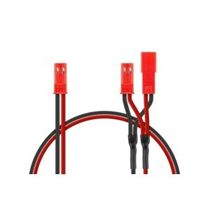 Paralelní Y-kabel BEC JST ( 1x samec , 2x samice ) Konektory a kabely IQ models