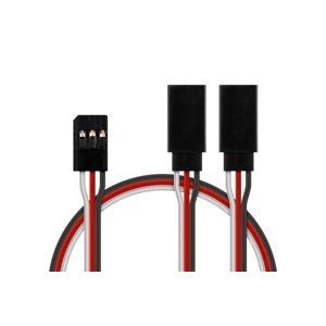 Y-kabel 150mm FUTABA kompaktní (PVC) Konektory a kabely IQ models