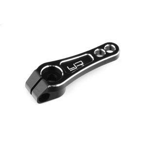 25T Hliníková páka serva 17mm a 20mm černá pro SRT, Futaba, Savox Serva IQ models