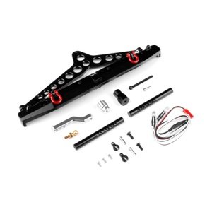 Kovový zadní nárazník pro SCX10 / TRX-4 / Venture Příslušenství auta IQ models