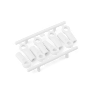 Plastové kloubky 4.8x15mm, 8ks, bílé Příslušenství auta IQ models