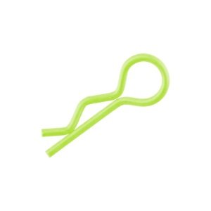 Sponky karoserie 1/10, fluor žlutá, 10 ks Příslušenství auta IQ models