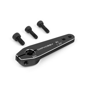 Servo páka 32mm (1,25") 25zubů M2 - černá Serva IQ models